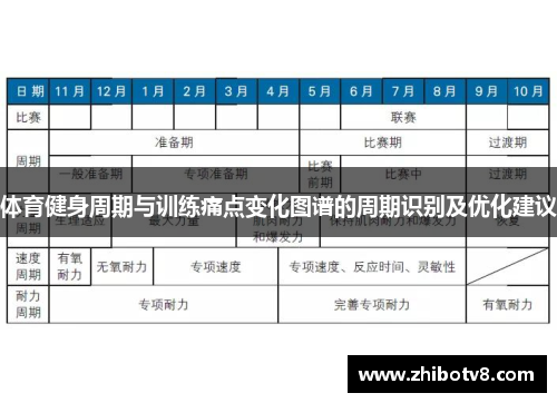 体育健身周期与训练痛点变化图谱的周期识别及优化建议